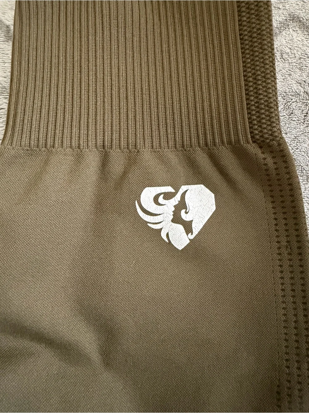 Women’s Best High-Waist Seamless Biker Shorts - Olive